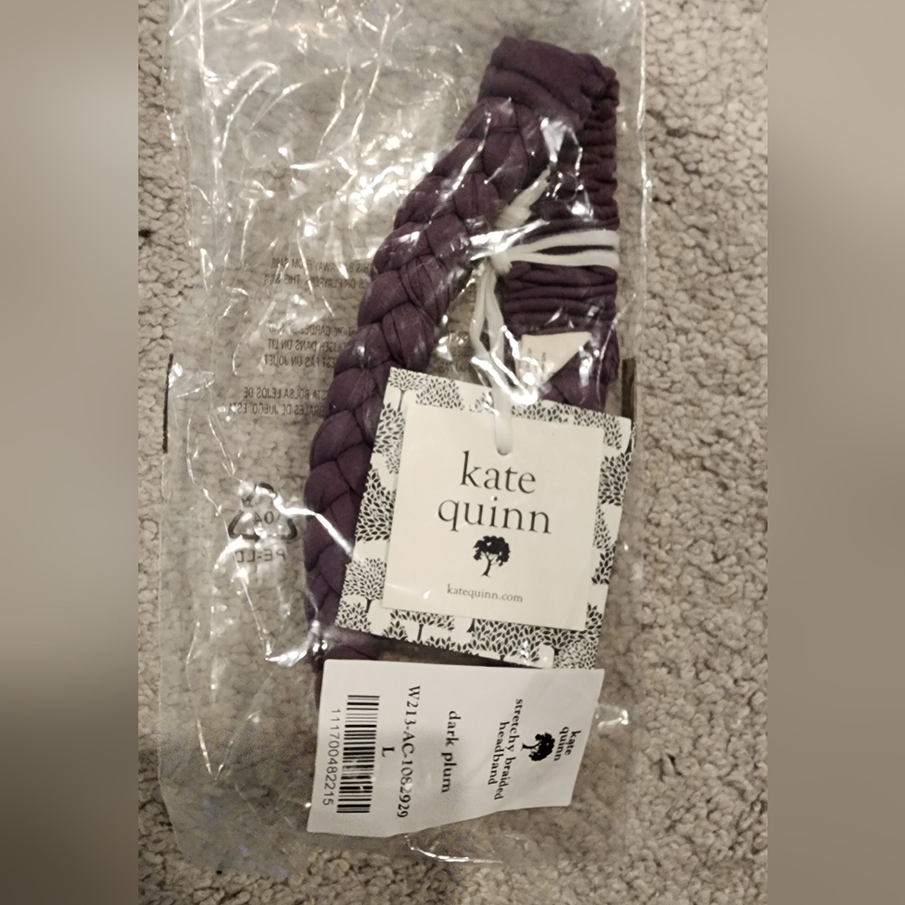 Plum braided Headband